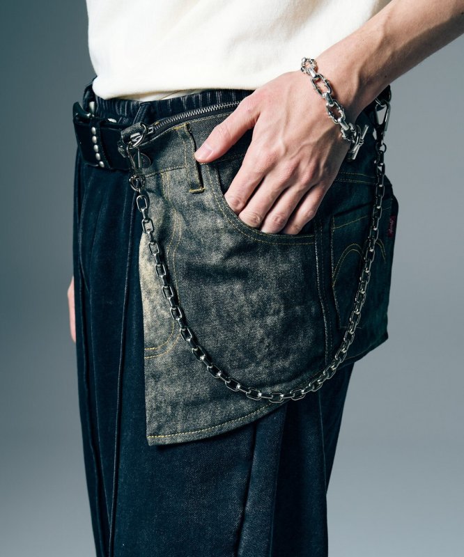 画像9: 【glamb 2026 Summer先行予約】glamb グラム / Aged Denim Bag (2色展開) (9)