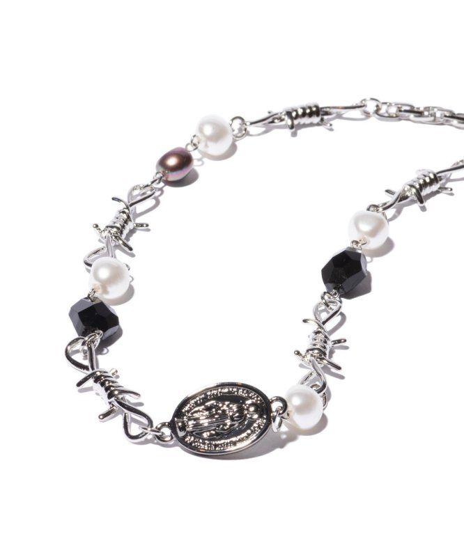 画像3: 【glamb 2026 Summer先行予約】glamb グラム / Anarchy Pearl Necklace (1色展開) (3)