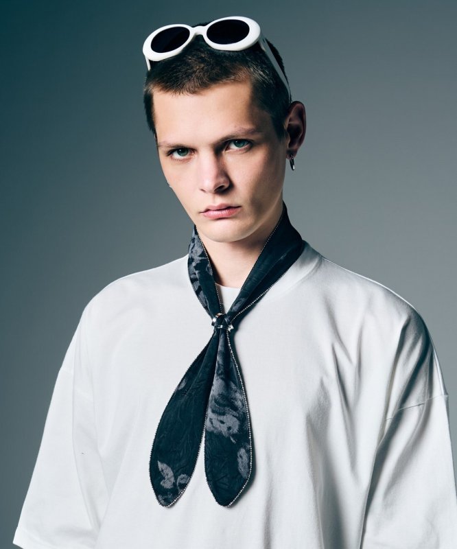 画像6: 【glamb 2026 Summer先行予約】glamb グラム / Studs Line Scarf (3色展開) (6)