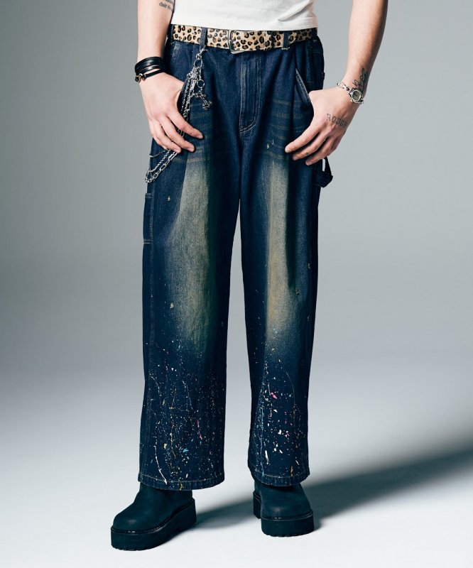 画像6: 【glamb 2026 Summer先行予約】glamb グラム / Red Dirt Splash Denim (1色展開) (6)