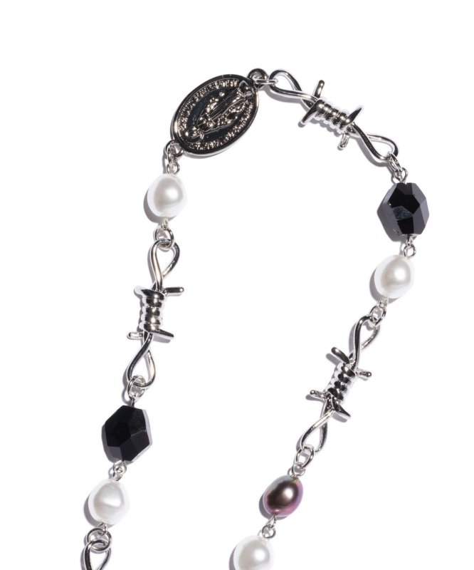 画像6: 【glamb 2026 Summer先行予約】glamb グラム / Anarchy Pearl Necklace (1色展開) (6)