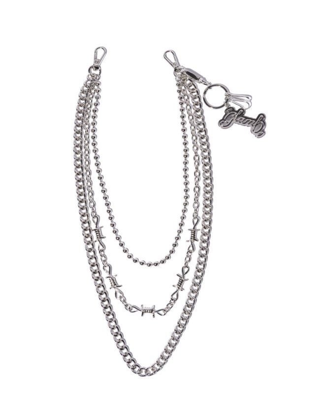 画像3: 【glamb 2026 Summer先行予約】glamb グラム / Triple Layer Wallet Chain (1色展開) (3)