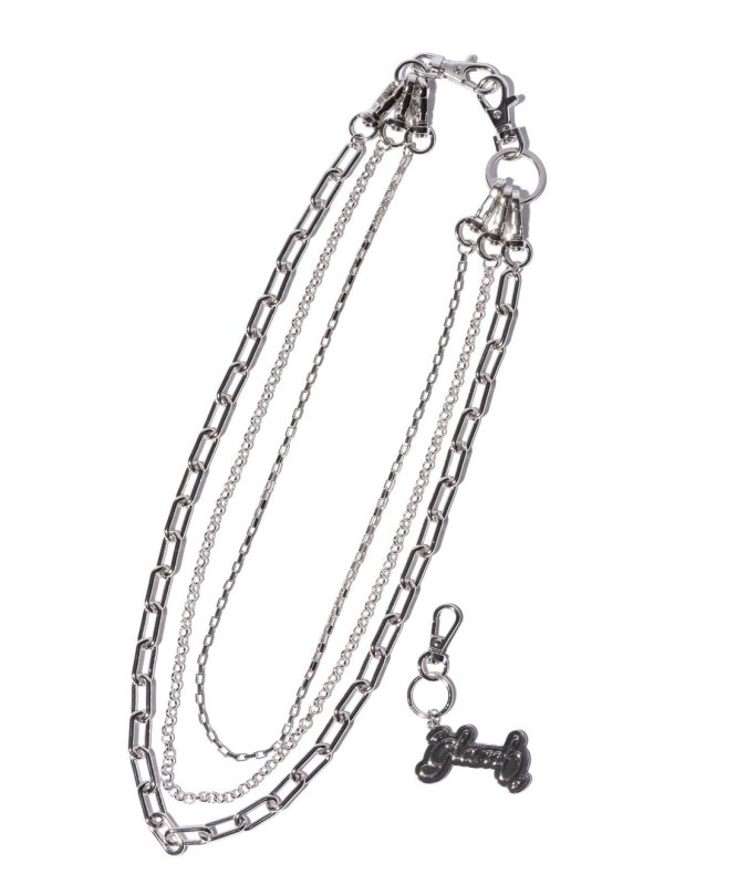 画像2: 【glamb 2026 Summer先行予約】glamb グラム / 2WAY Stack Chain (2色展開) (2)