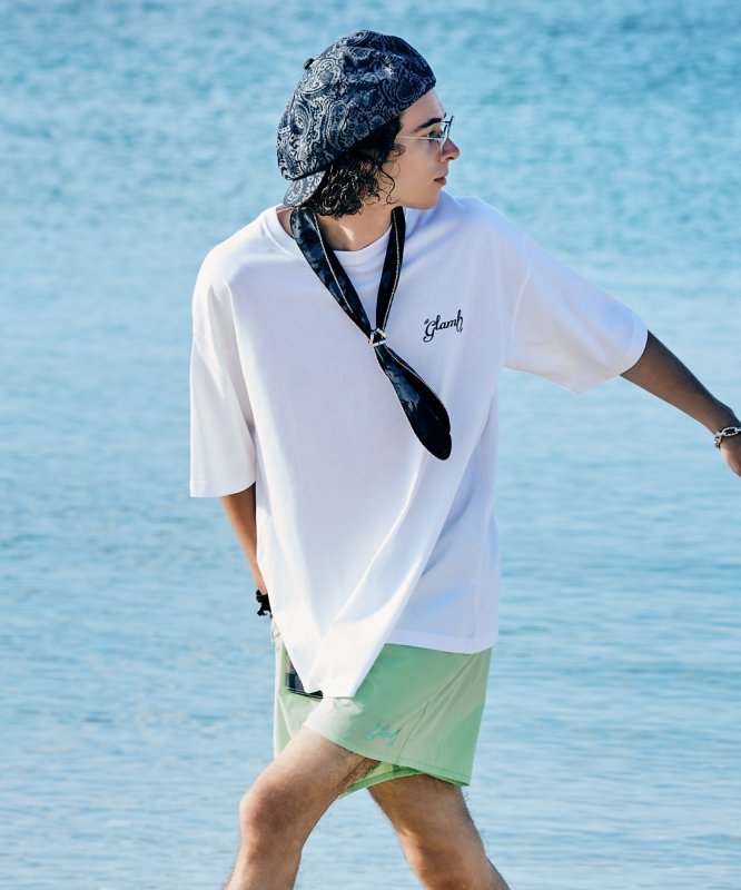 画像19: 【glamb 2026 Summer先行予約】glamb グラム / Spin Logo Swim Shorts (3色展開) (19)