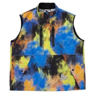 and wander アンドワンダー / x gramicci brushed nylon vest (assort