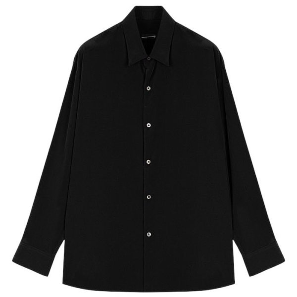 LAD MUSICIAN ラッドミュージシャン / DECHINE BIG SHIRT (black)の