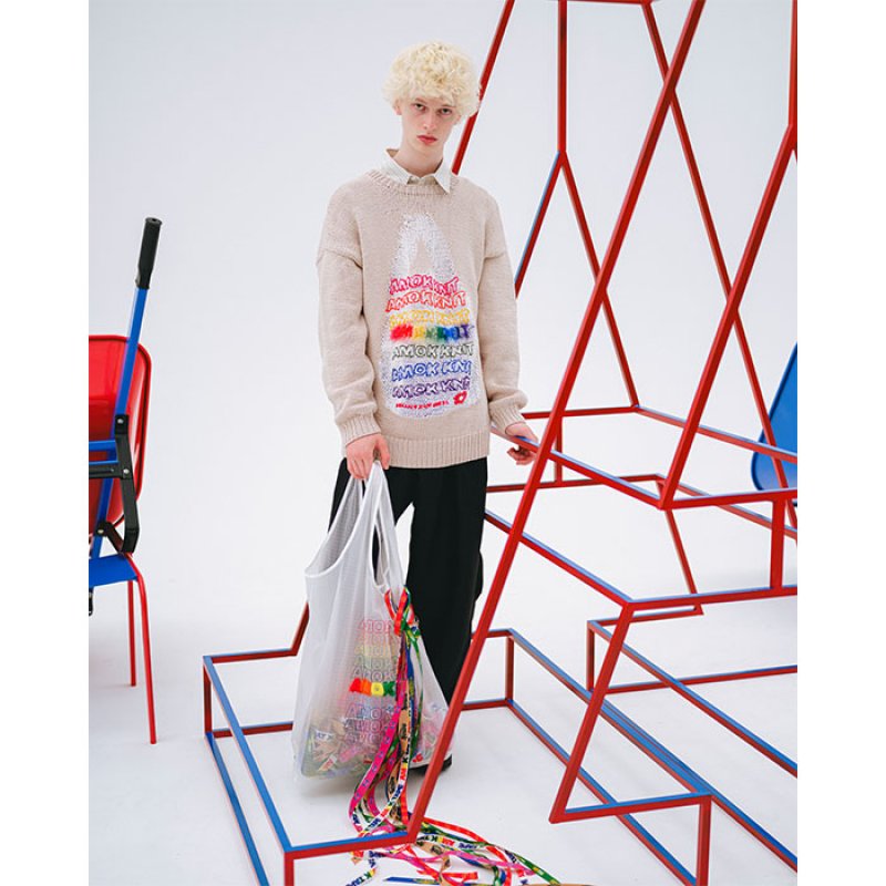 amok アモク / AMOK KNIT (white)の通販－INCENSE(インセンス)