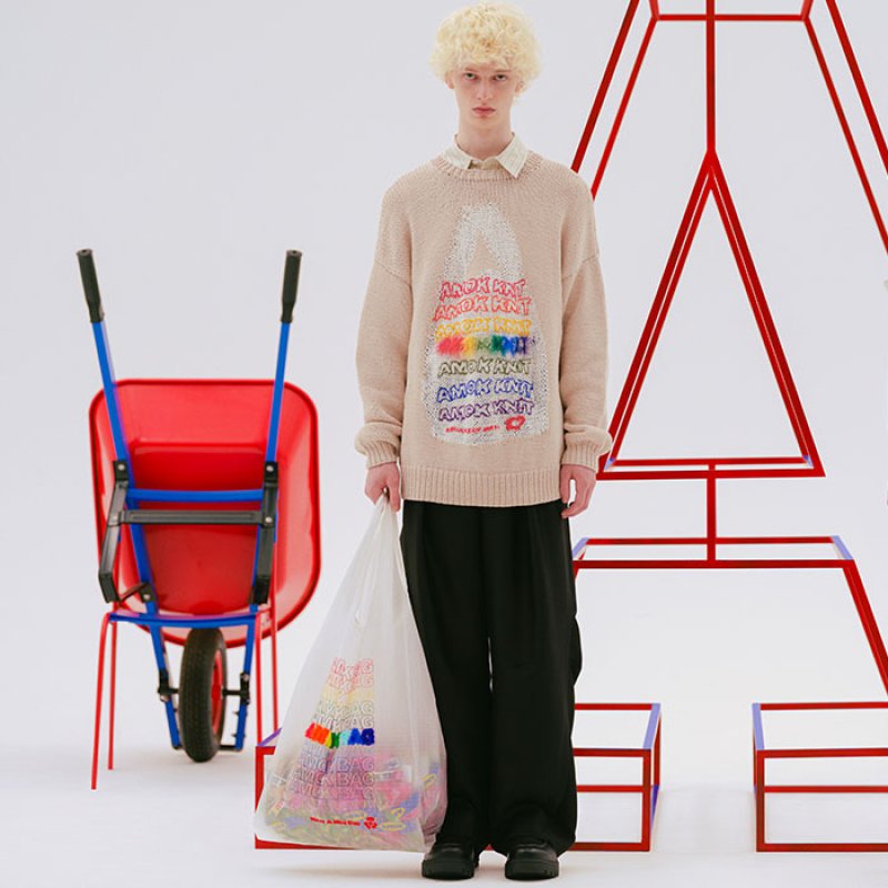 amok アモク / AMOK KNIT (white)の通販－INCENSE(インセンス)