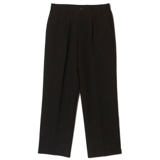 N.HOOLYWOOD エヌハリウッド / WIDE TAPERED EASY SLACKS (black)の