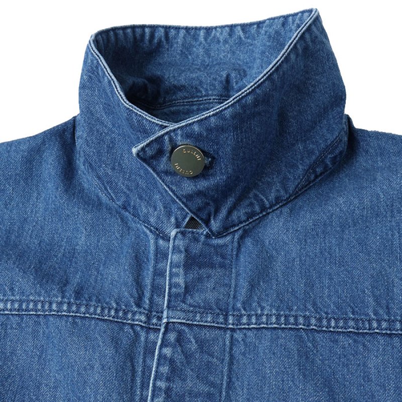 CULLNI クルニ / Front Fly Denim Minimum Jacket (blue)の通販
