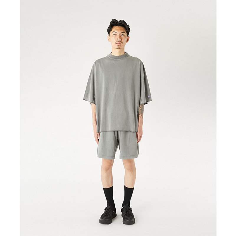 N.HOOLYWOOD エヌハリウッド / x Champion T SHIRT (gray)の通販