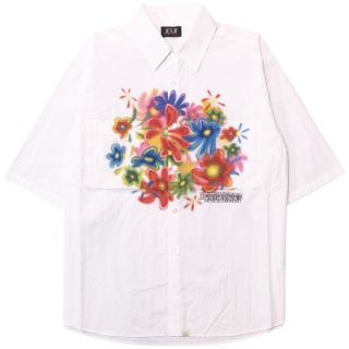 FAF フェイクアズフラワー / Printed Zip Up Hoodie (red)の通販 