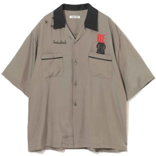 UNDERCOVER アンダーカバー / UP1F4410 / ボーリングシャツ (gray)の