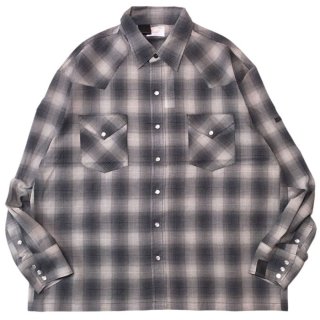 N.HOOLYWOOD エヌハリウッド / x BIG MAC WESTERN SHIRT (black)の通販