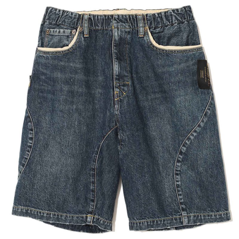 UNDERCOVER アンダーカバー / UC1F4512-2 / デニムショーツ (indigo)の