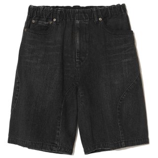 UNDERCOVER アンダーカバー / UC1F4512-2 / デニムショーツ (black)の