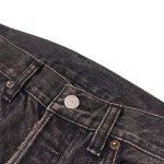 画像4: 【3/28・10:00発売】UNDERCOVER アンダーカバー / UC1F4503-1 / デニムパンツ (black) (4)