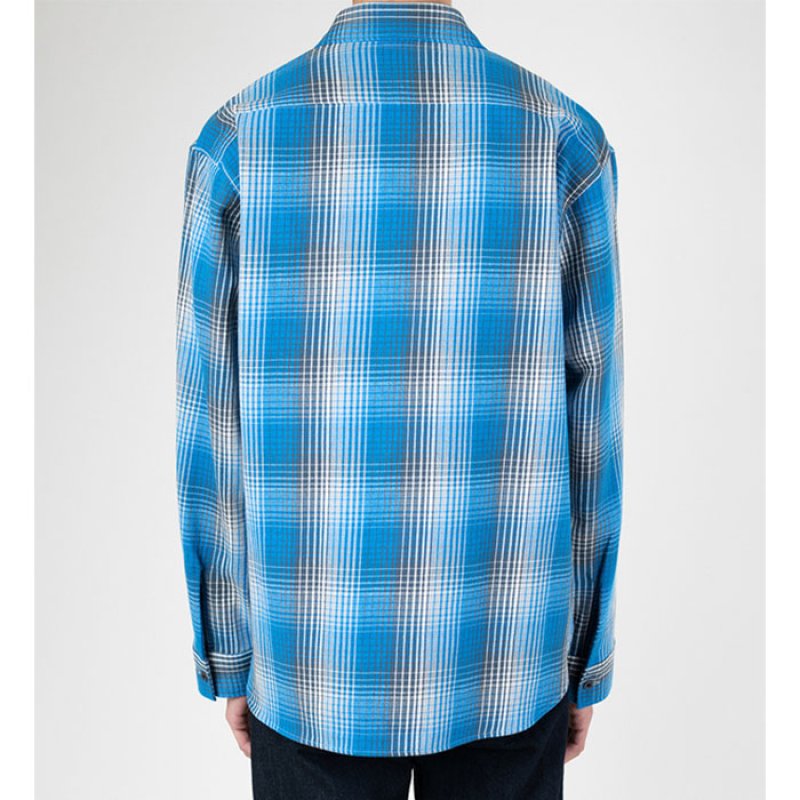 LAD MUSICIAN ラッドミュージシャン / COTTON FLANNEL CHECK BIG SHIRT