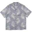 NIPOALOHA ニポアロハ / SILK CUPRO SHORT SLEEVE ALOHA SHIRT