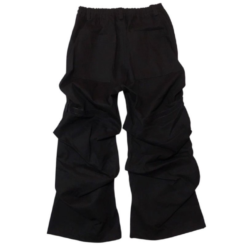 A.F ARTEFACT エーエフアーティファクト / DENIM TUCK WIDE PANTS