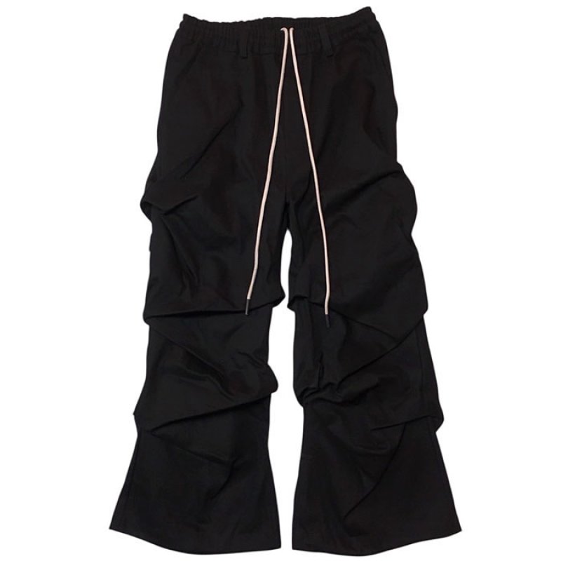 A.F ARTEFACT エーエフアーティファクト / DENIM TUCK WIDE PANTS