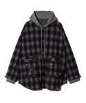 画像3: 【glamb 2026 Autumn先行予約】glamb グラム / 4XL Hoodie Shirt (2色展開) (3)