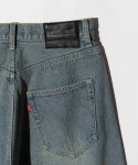 画像14: 【glamb 2026 Autumn先行予約】glamb グラム / Leather Combination Denim Set Up (2色展開) (14)