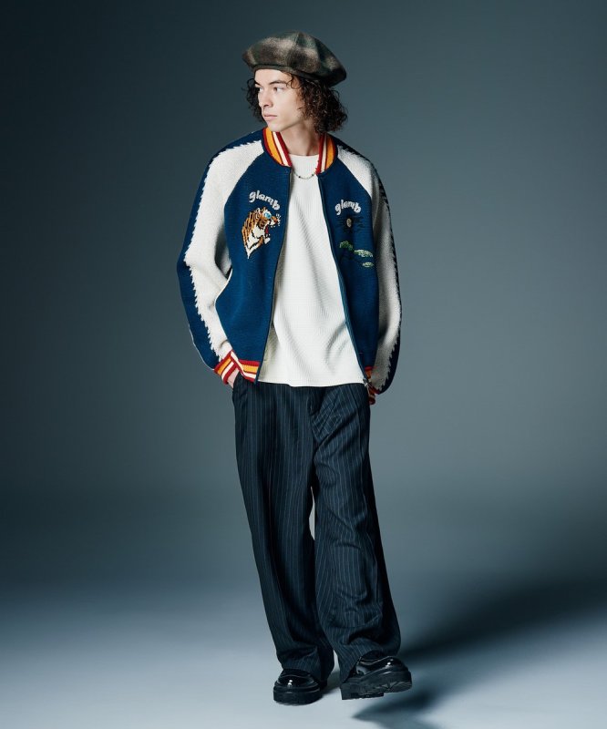画像15: 【glamb 2026 Autumn先行予約】glamb グラム / Peace Tiger Knit Ska Jumper (3色展開) (15)