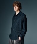 画像13: 【glamb 2026 Autumn先行予約】glamb グラム / Suit Fabric Oversize Shirt (3色展開) (13)