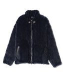 画像2: 【glamb 2026 Autumn先行予約】glamb グラム / Rabbit Fur Jacket (3色展開) (2)