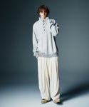 画像6: 【glamb 2026 Autumn先行予約】glamb グラム / Henley High Neck Sweat (2色展開) (6)
