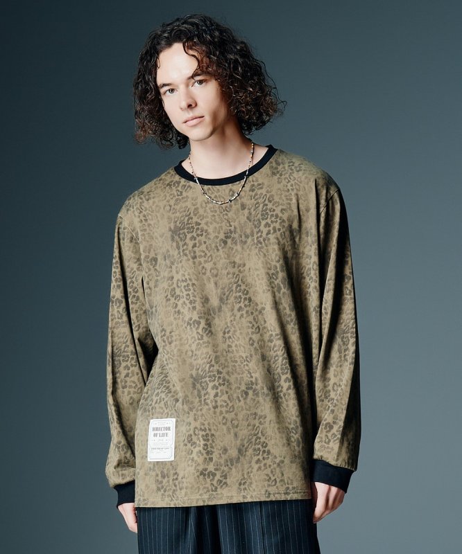 画像4: 【glamb 2026 Autumn先行予約】glamb グラム / Leopard Trim Cutsew (2色展開) (4)