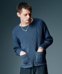 画像4: 【glamb 2026 Autumn先行予約】glamb グラム / Additional Pocket Rib Knit (2色展開) (4)