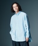 画像4: 【glamb 2026 Autumn先行予約】glamb グラム / Stripe Logo Oxford Shirt (2色展開) (4)