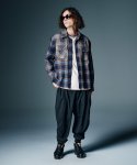 画像11: 【glamb 2026 Autumn先行予約】glamb グラム / Paint Splash Check Shirt (2色展開) (11)