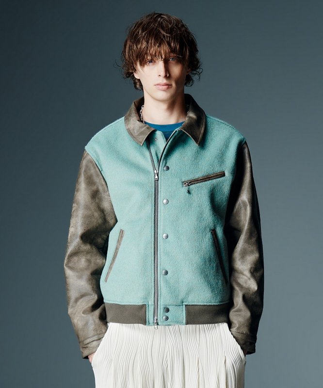 画像11: 【glamb 2026 Autumn先行予約】glamb グラム / Riders Stadium Jumper (3色展開) (11)
