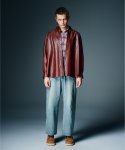 画像9: 【glamb 2026 Autumn先行予約】glamb グラム / Synth Leather Button Down Shirt (2色展開) (9)