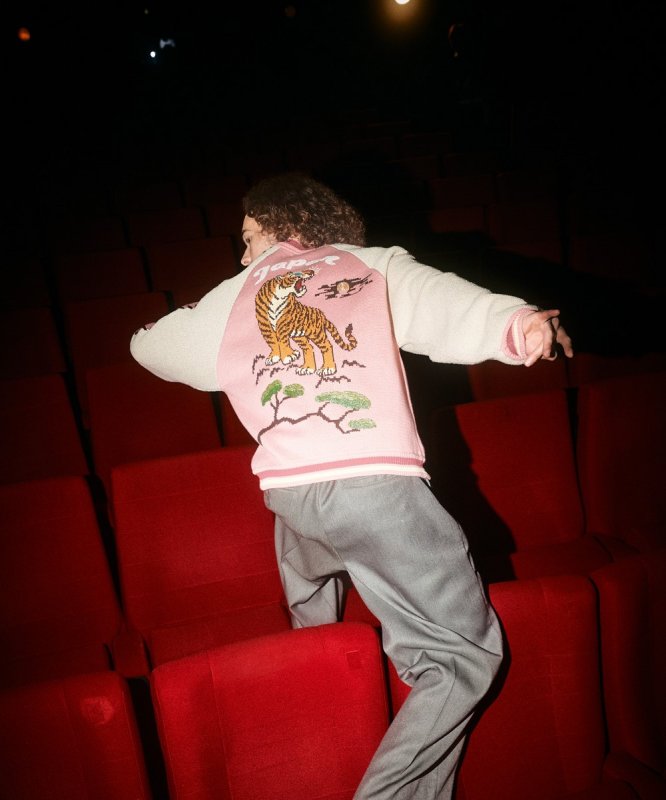 画像22: 【glamb 2026 Autumn先行予約】glamb グラム / Peace Tiger Knit Ska Jumper (3色展開) (22)
