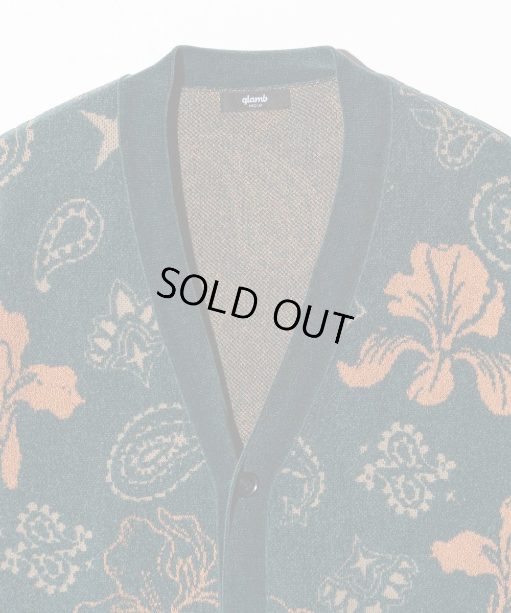 画像13: 【glamb 2026 Autumn先行予約】glamb グラム / Flower Paisley Cardigan (2色展開) (13)
