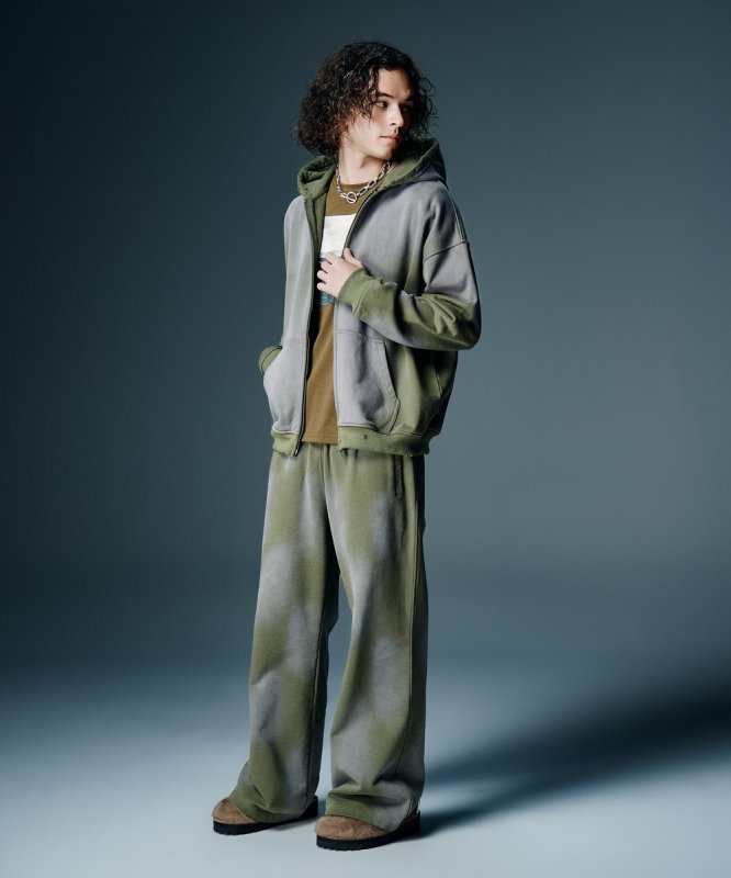 画像7: 【glamb 2026 Autumn先行予約】glamb グラム / Distorted Sweat Zip Hoodie (2色展開) (7)