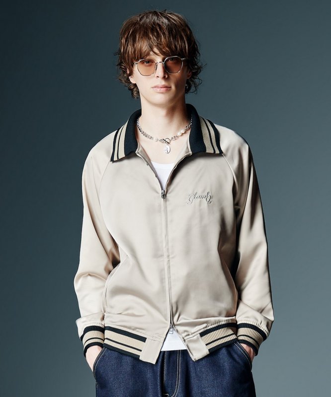 画像11: 【glamb 2026 Autumn先行予約】glamb グラム / Director Satin Jacket (2色展開) (11)