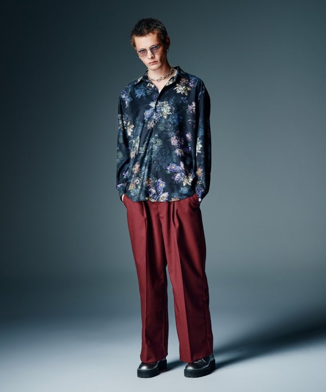 画像7: 【glamb 2026 Autumn先行予約】glamb グラム / Nightfall Flower Shirt (2色展開) (7)