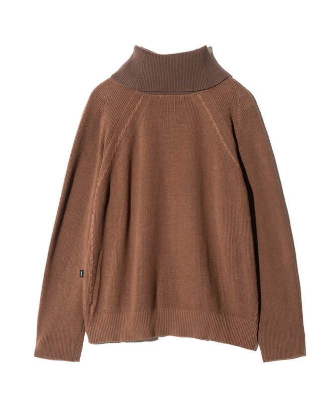 画像10: 【glamb 2026 Autumn先行予約】glamb グラム / Raglan Turtle Neck Knit (2色展開) (10)