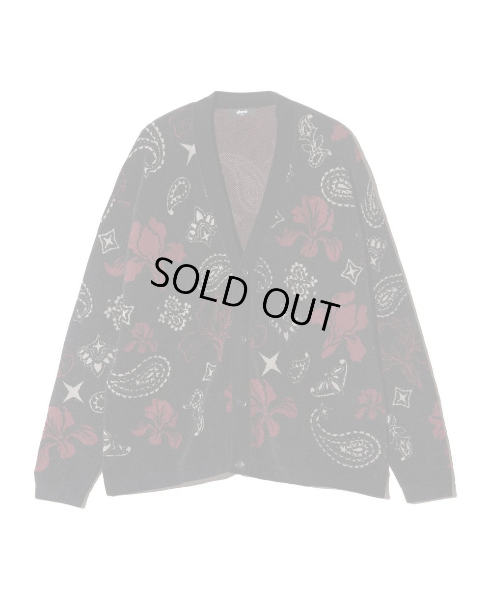 画像2: 【glamb 2026 Autumn先行予約】glamb グラム / Flower Paisley Cardigan (2色展開) (2)