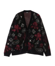 画像2: 【glamb 2026 Autumn先行予約】glamb グラム / Flower Paisley Cardigan (2色展開) (2)