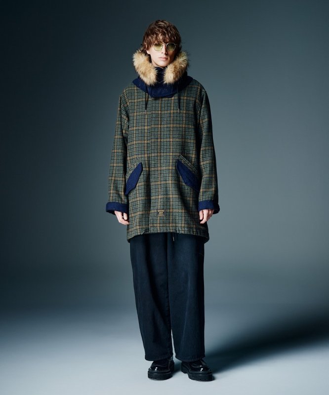 画像37: 【glamb 2026 Autumn先行予約】glamb グラム / High Neck Mods Coat (3色展開) (37)