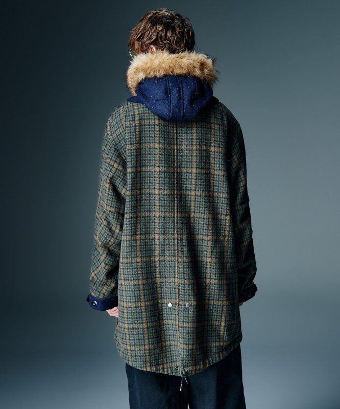 画像17: 【glamb 2026 Autumn先行予約】glamb グラム / High Neck Mods Coat (3色展開) (17)