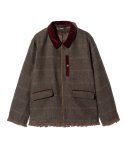 画像2: 【glamb 2026 Autumn先行予約】glamb グラム / Tweed Combination Blouson (3色展開) (2)
