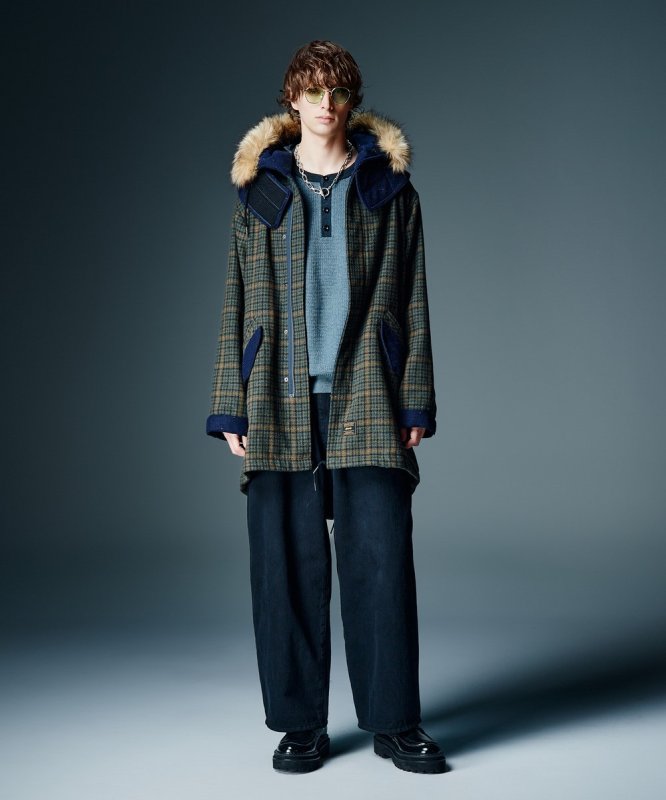 画像23: 【glamb 2026 Autumn先行予約】glamb グラム / High Neck Mods Coat (3色展開) (23)