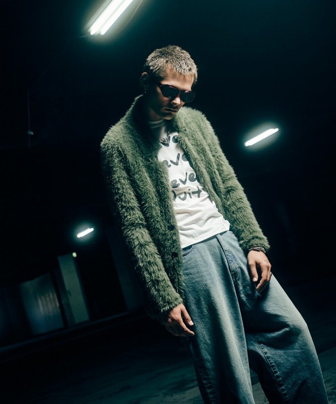画像13: 【glamb 2026 Autumn先行予約】glamb グラム / Nylon Feather Tailored Jacket (2色展開) (13)